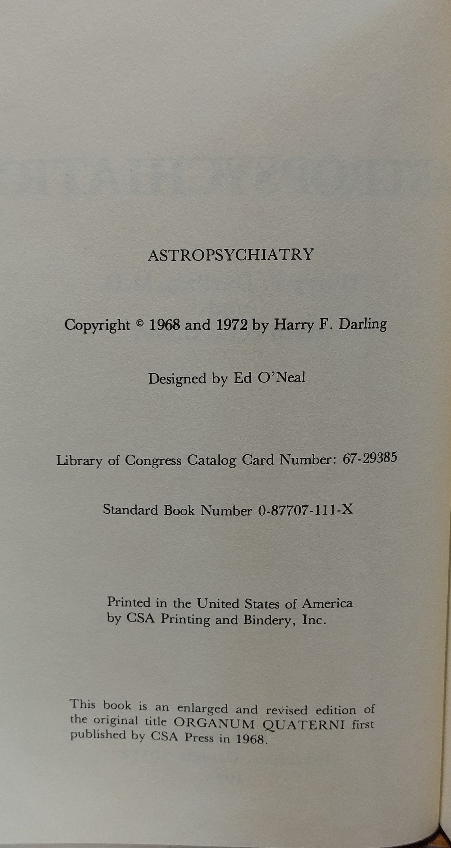 Astropsychiatry