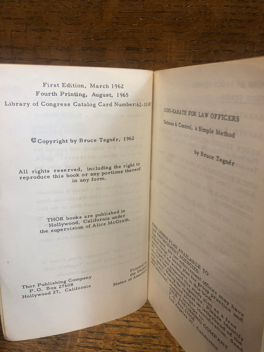 Judo - Karate for Law Officers