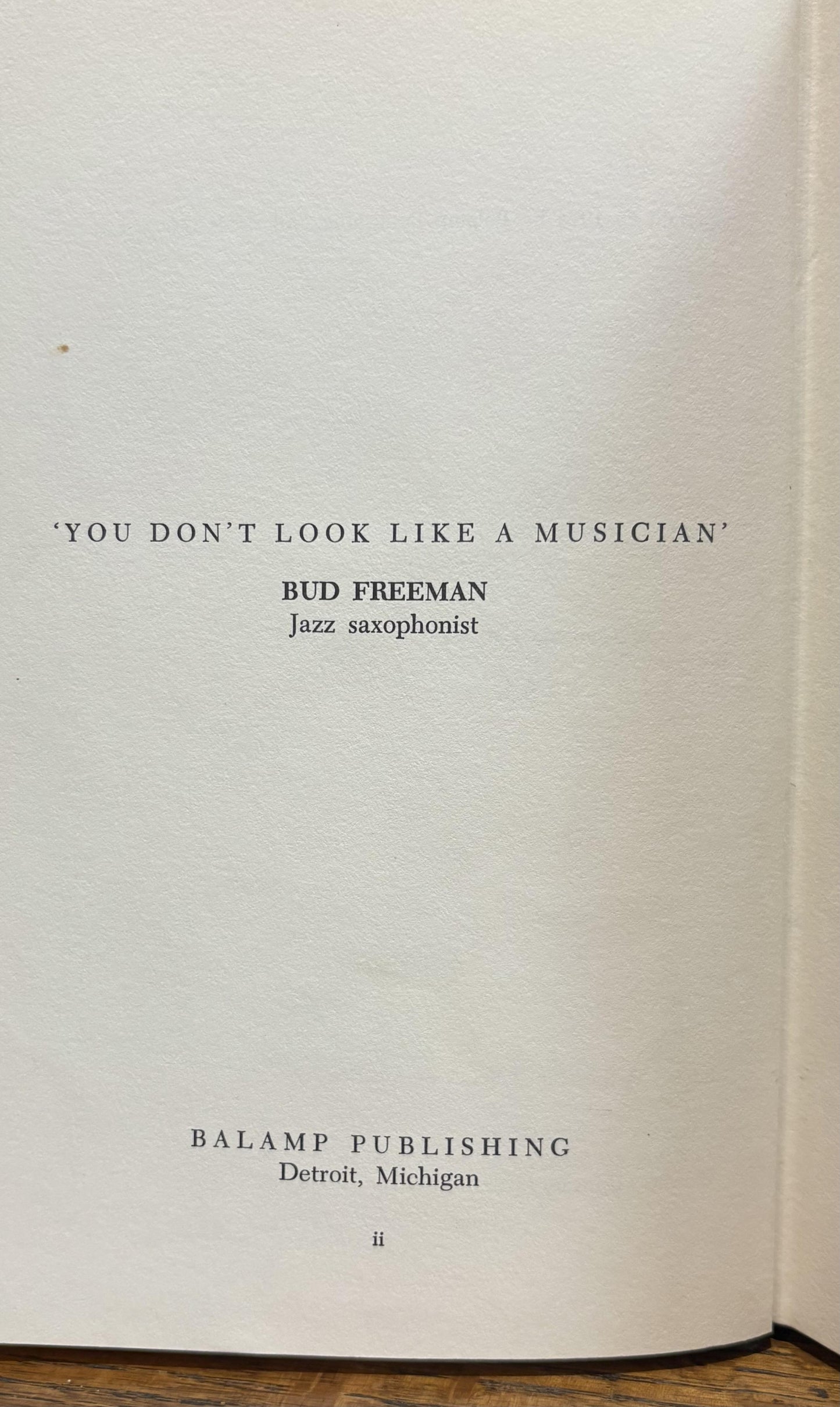 'You Don't Look Like a Musician'
