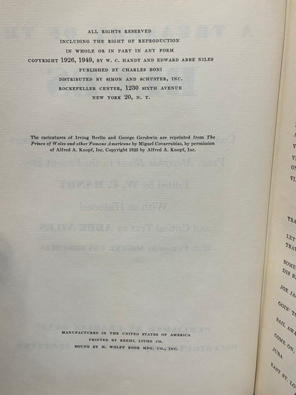 A Treasury of the Blues