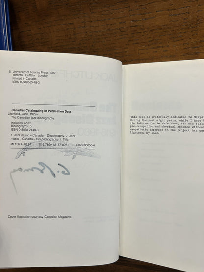 The Canadian Jazz Discography: 1916-1980